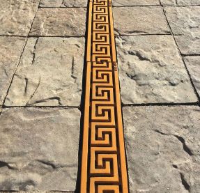 Iron Age Designs Greek Key Trench Grates