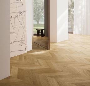 Bauwerk Parkett Formpark Rombico Oak Smoked Flooring