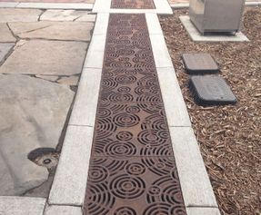Iron Age Designs Oblio Trench Grates