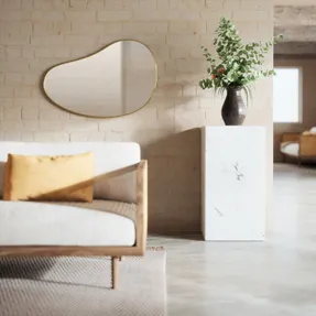 Umbra Hubba Pebble Wall Mirror
