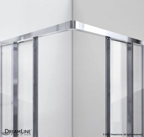 DreamLine DreamLine Cornerview 34 1/2 in. D x 34 1/2 in. W x 72 in. H Framed Sliding Shower