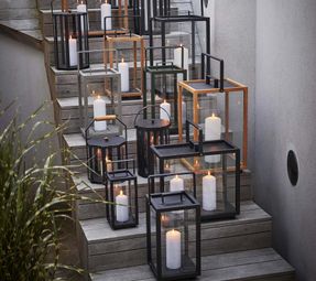 Cane-Line Lighthouse lantern, large