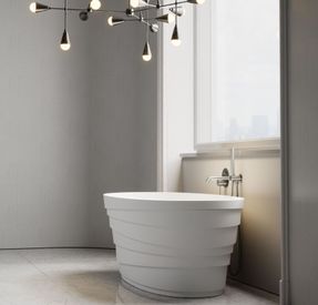 Lusso Polini Freestanding Stone Bath 1600mm