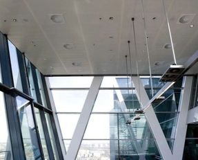 Integra Perspecta C Metal Panel Ceiling System With C Bandraster