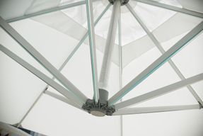 Bambrella Hurricane Side Wind Garden Umbrella