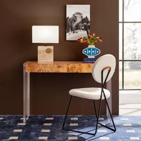 Jonathan Adler Small Squares Hand-Knotted Rug