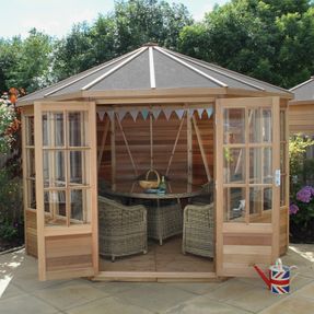 Alton Green Houses Broadwell 10x10 Summerhouse 2021 (10'9\