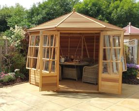 Alton Green Houses Broadwell 10x10 Summerhouse 2021 (10'9\