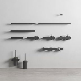 Rexa Stone Shelf With Accessories