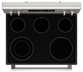 Maytag 30-inch Wide Electric Range with Steam Clean - 5.3 cu. ft.