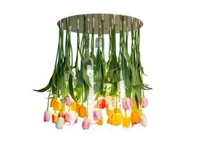 VGnewtrend Flower Power Tulip Round