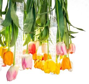 VGnewtrend Flower Power Tulip Round