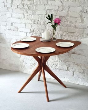 Ragaba JUBI Racetrack Semi-Oval Table 90x90cm Oak