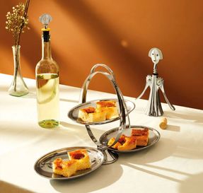 Alessi Anna Gong Folding cake Stand