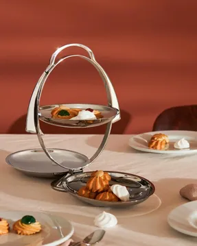 Alessi Anna Gong Folding cake Stand