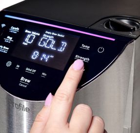 GE Appliances GE Profile™ Smart Grind and Brew Coffee Maker with Podless Single Serve