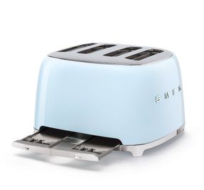 Smeg TSF03BLEU 4 Slice Toaster