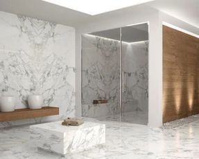 Sapienstone Arabescato Wall & floor Tiles With Marble