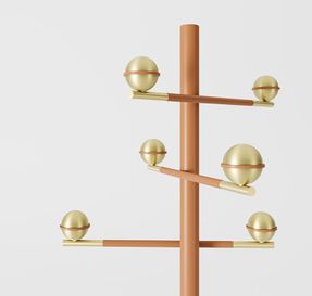 Prof Jane Floor-Standing Coat Rack