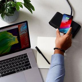 Imovr Ellipse Qi Wireless Table Top Power Block