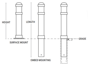 Tournesol B-1 Bollard Collection