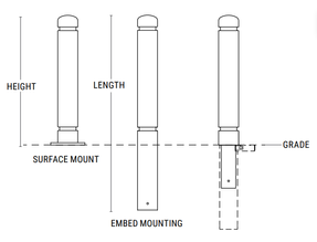 Tournesol B-1 Bollard Collection