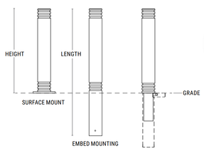 Tournesol B-1 Bollard Collection