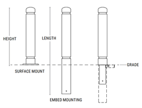 Tournesol B-1 Bollard Collection