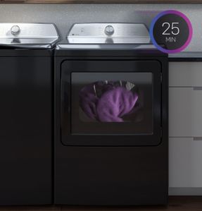 Ge Appliances Ge Profile™ Energy Star® 7.3 Cu. Ft. Capacity Smart Electric Dryer With Steam And Washer Link