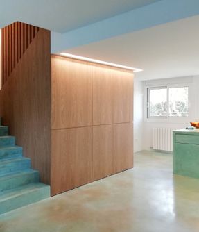 Ideal Work Acid-Stain Floor