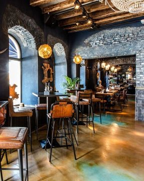 Ideal Work Acid-Stain Floor