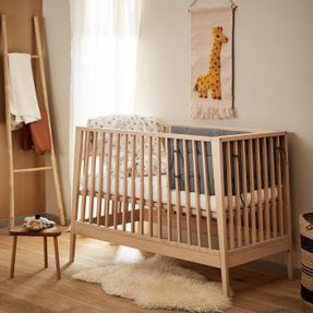 Leander Leander Linea™ Baby Cot - Oak Kids Bed