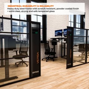Versatables Worknest™ Cube L - Glass Office Cubicle