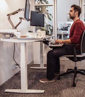 Basic Keyboard Arm And Tray