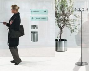 Rexite Nox Flora Steel Vase