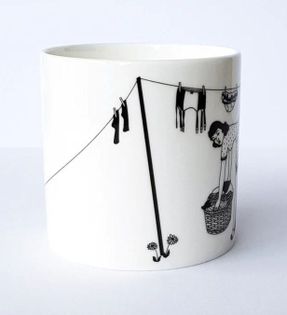 Dupenny 50s Housewives Mugs