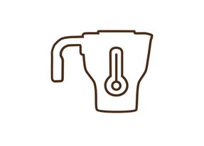 Smeg MFF02BLEU - Milk Frother