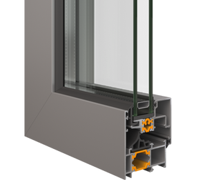 Alumil Hinged Insulated System Smartia M9660 Phos
