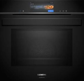 Siemens Iq700 Built-in Oven With Added Steam And Microwave Function 60 X 60 Cm Black