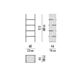Minotti Zoe Bookcase