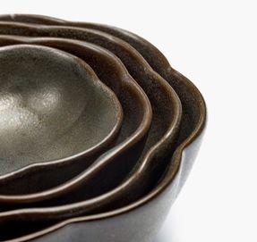 Serax Bowl Ribbed L White Inku