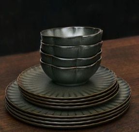 Serax Bowl Ribbed L White Inku