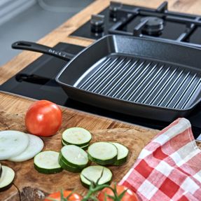 Zwilling Staub Grill Pans - 26 Cm Cast Iron Square American Grill