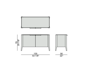 Porada Atlante Sideboards & Cupboards