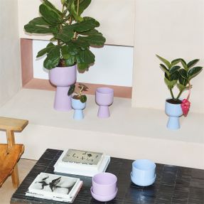 Iittala Plant Pot With Saucer White S