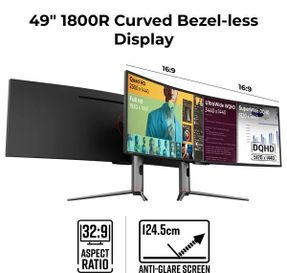 Zebronics Zeb N49A Monitor