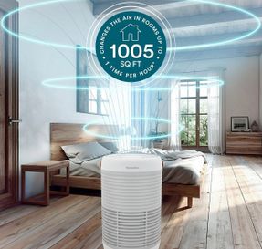 Homedics Medium Room Smart Air Purifier T100