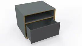 Mueller Vertiko - Small Chest Of Drawers With Bottom Drawer
