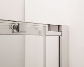 Crosswater Clear 6 Single Sliding Door