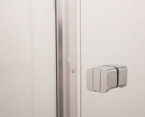 Crosswater Clear 6 Single Sliding Door